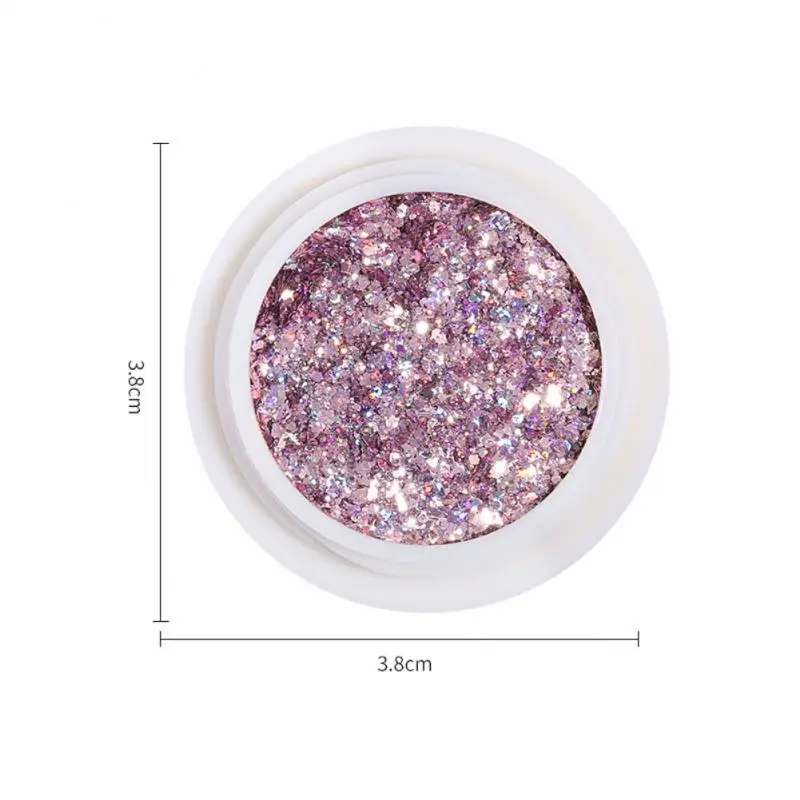 New 10 g Nail Art Laser Glitter Sequins 12 Color Powder Decorations Boxed Ultra-thin Symphony | Красота и здоровье