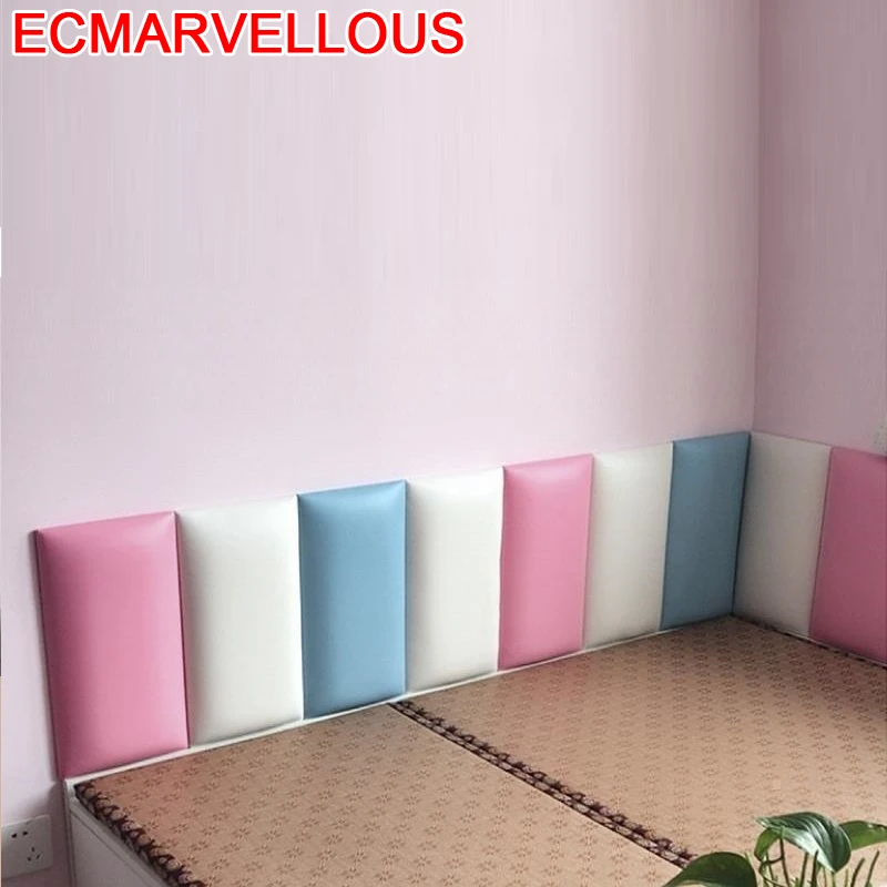 Enfant Capitone Coussin T Te Cabezal Hoofdboord Детский 3D стикер на стену сравнению Tete De Lit кровать