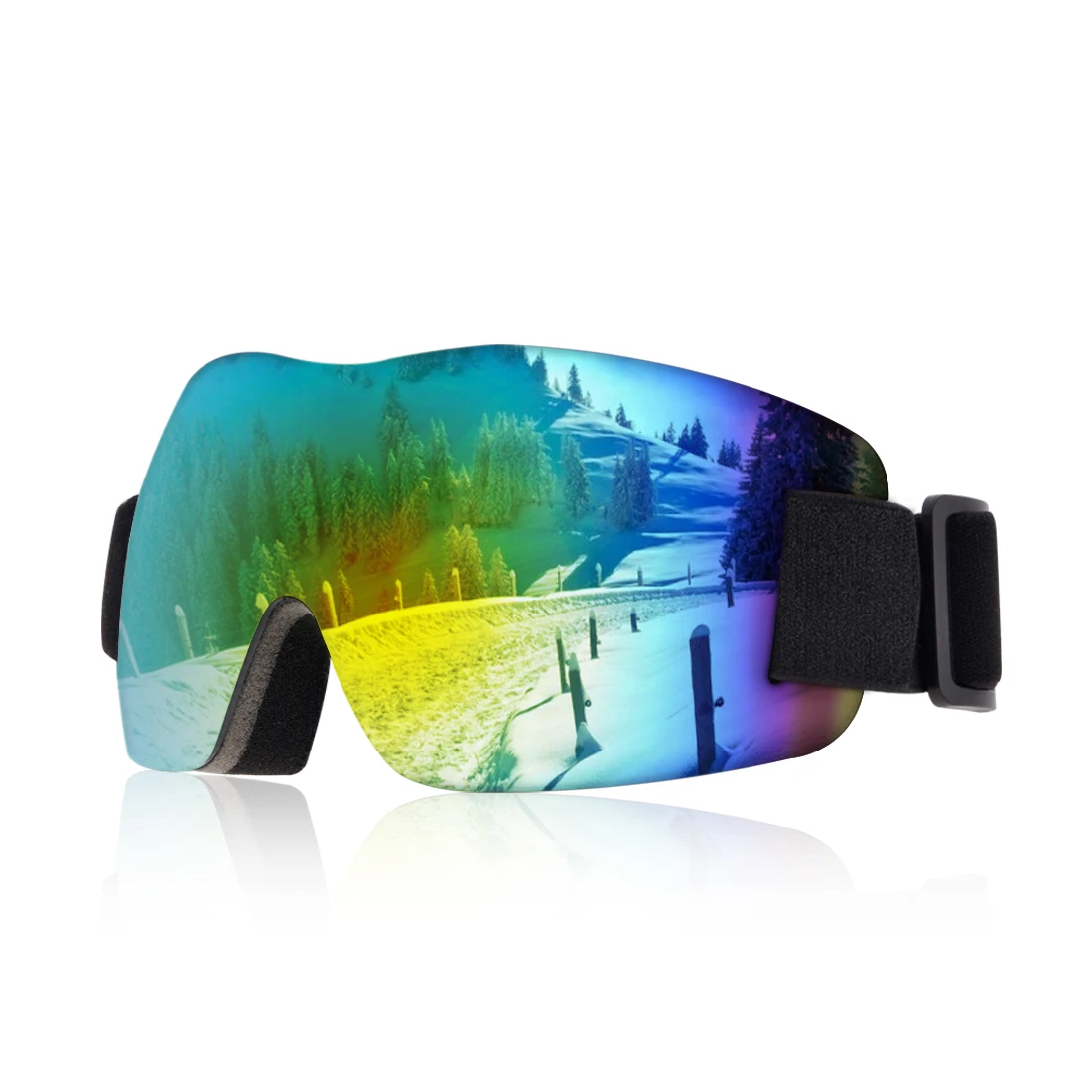 Очки для катания на лыжах и Для мужчин женщин очки сноуборде 3 Слои с высоким