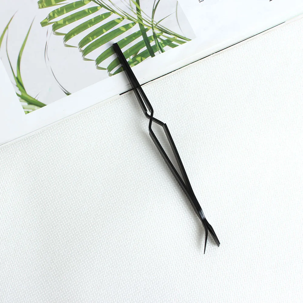 

Multifunction Nail Art Shape Tweezers Clip Stainless Steel Cross Action Manicure Tools Double-headed Nail-type Clip F79586
