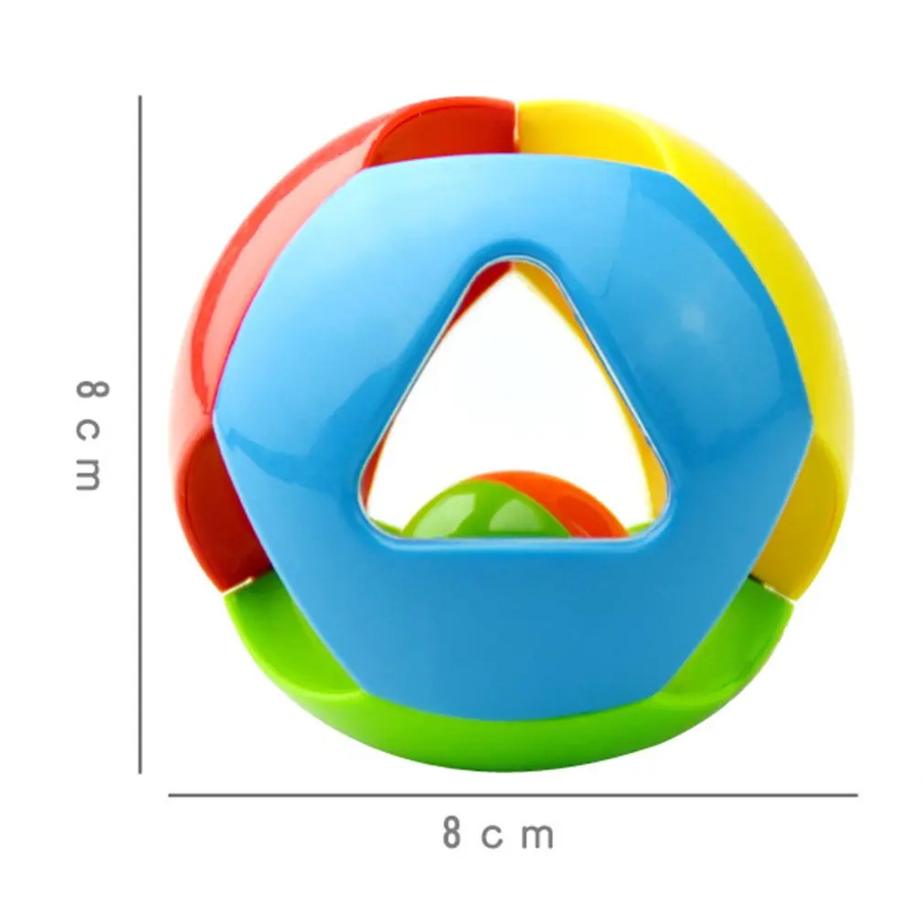 Детская погремушка мяч игрушка ручной захват встряхивание шейкер звонок