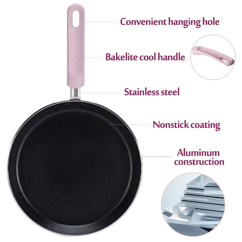 Антипригарная сковорода из алюминиевого сплава многофункциональная