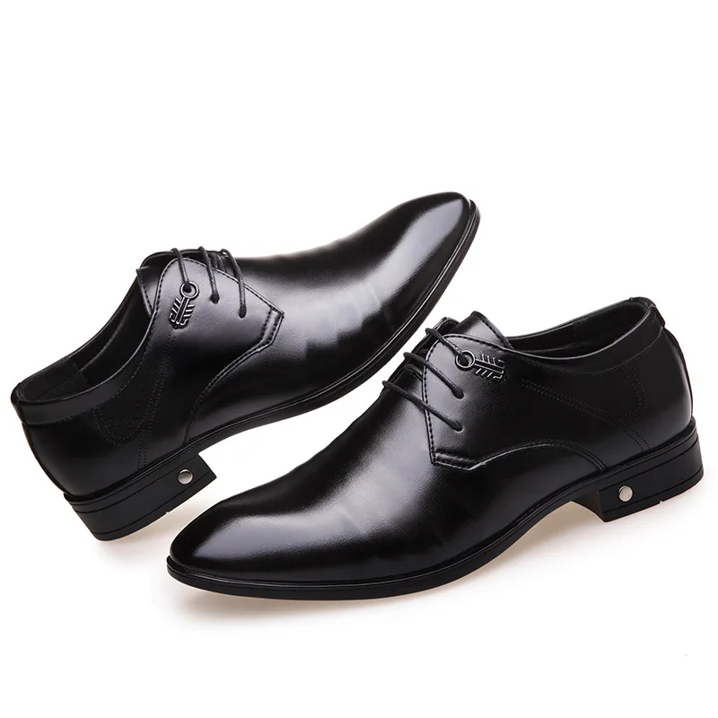 

Free Shipping Men Dress Shoes Men Formal Shoes Leather Luxury Fashion Bridegroom Wedding Shoes Men Oxford Shoes For Sale889