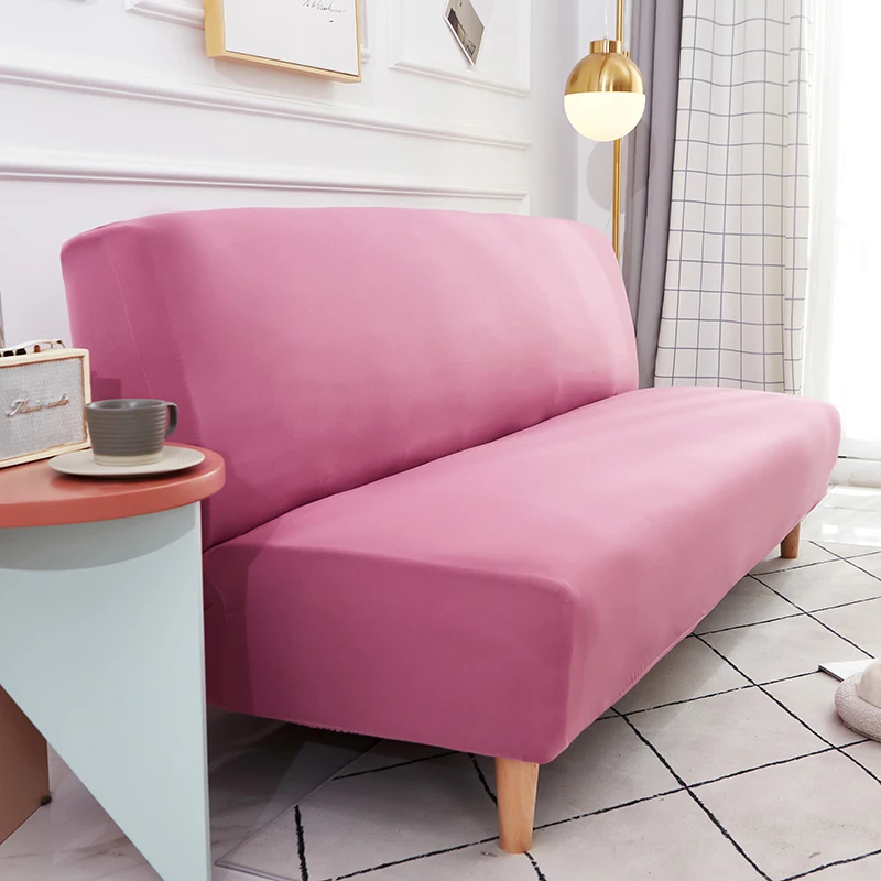 Диван покрывало складной розовый современное сидение чехлов стрейч чехол для