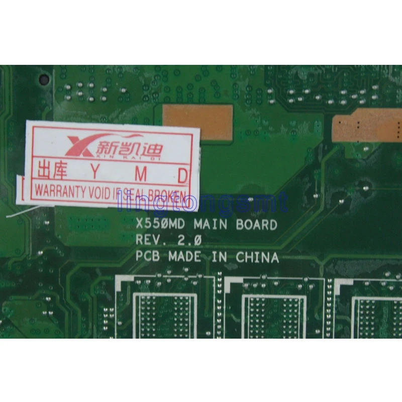 

N3540 CPU X550MJ GT820M 1GB mainboard X550MD REV 2.0 For Asus X550M X552M Y582M X550MD X550MJ Motherboard 100% test Ok