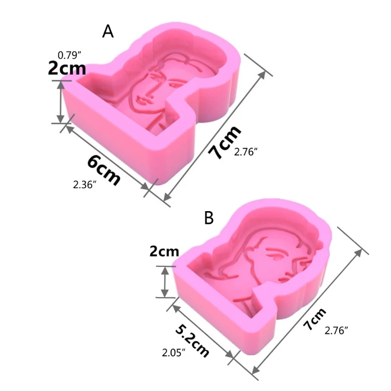 

Human Candle Epoxy Resin Mold Women Men Decorations Casting Silicone Mould DIY Crafts Jewelry Ornaments Making Tool