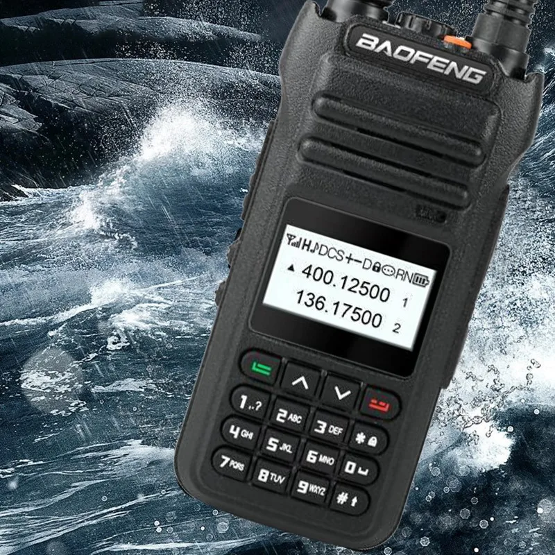 BaoFeng BF H5 иди и болтай Walkie Talkie двухдиапазонный УКВ/ДМВ внешняя Портативная