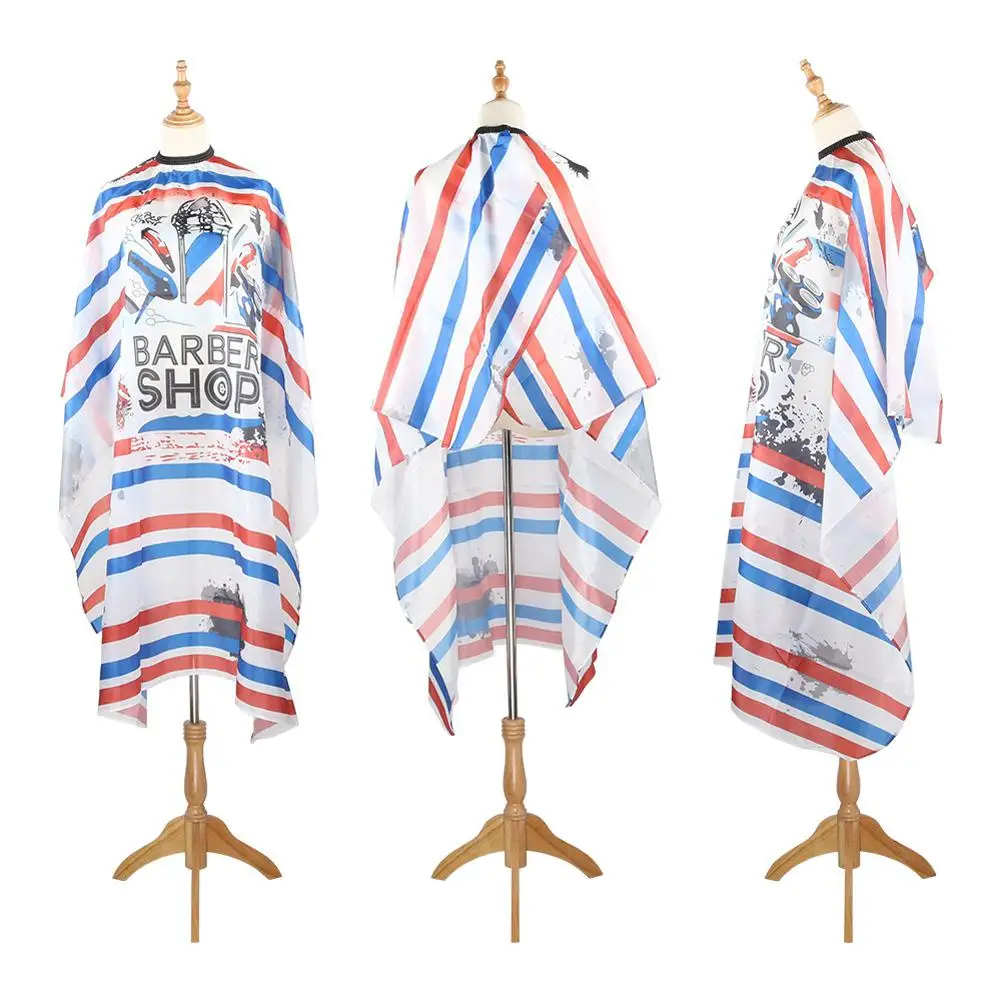 XY Fancy 1 шт. Парикмахерская Ткань ретро полоса струйный фартук Профессиональный