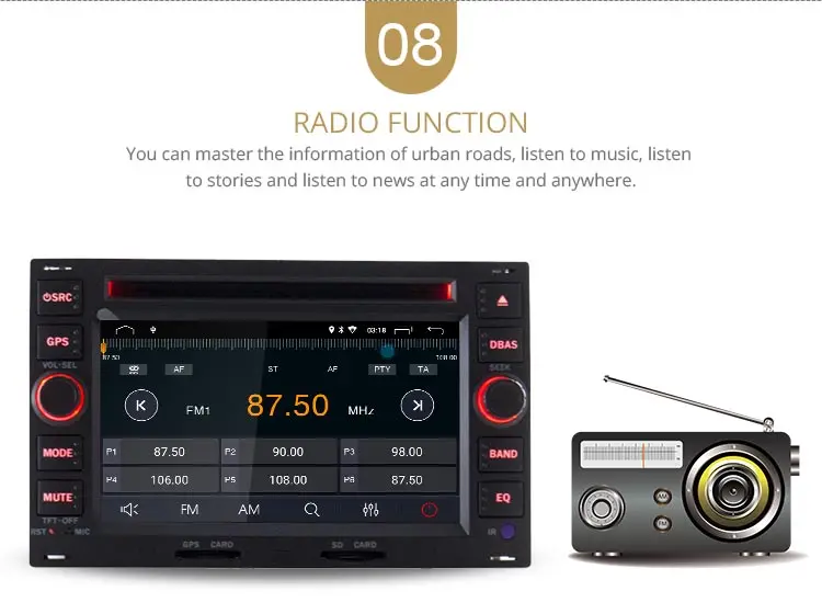 LJDA 2 Din Android 10,0 автомобильный dvd-плеер для Volkswagen PASSAT B5 MK5 Гольф транспортер поло 1080P радио gps навигация wifi стерео