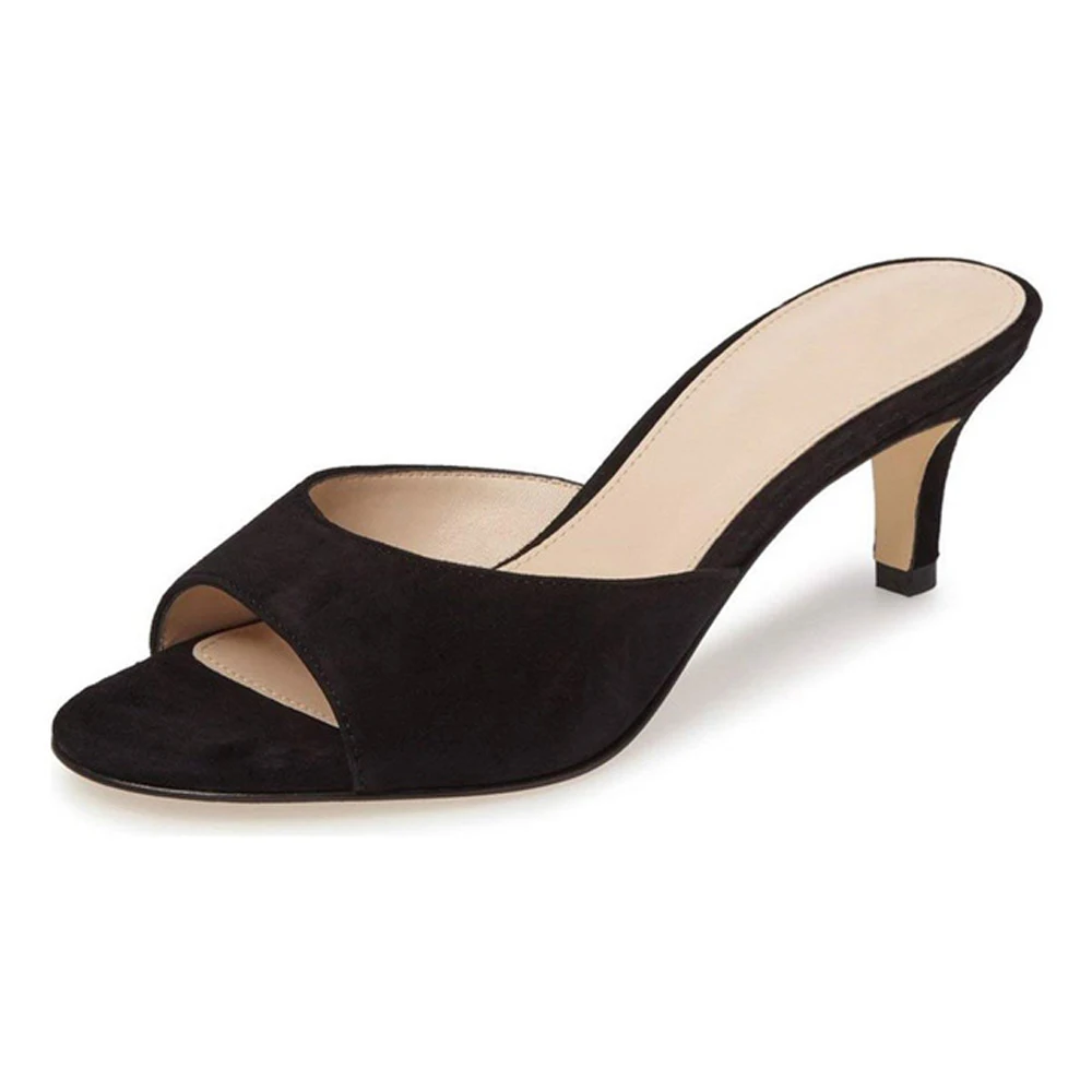 

LOVIRS Women Shoes Peep Toe Low Heel Mules Sandal Open Toe Comfort Casual Summer Sandals Beach Shoes Plus size 35-46