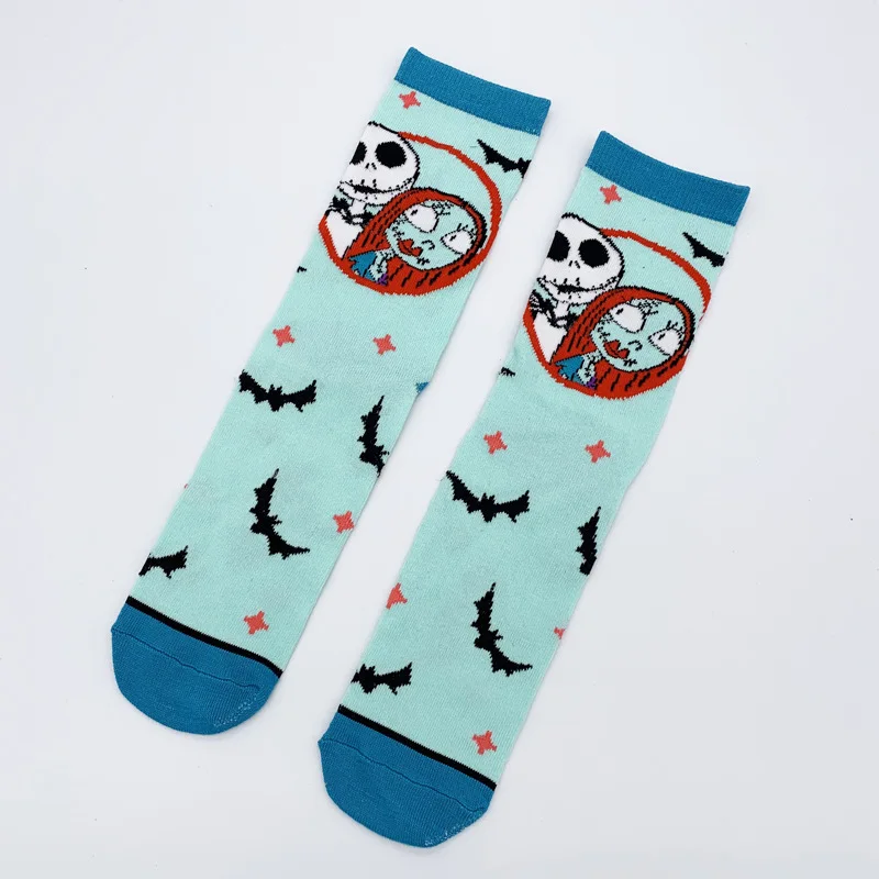 

Mens Socks Halloween Series Jack In Tube Socks Personality Skull Monster Couple Sports Socks Creative Cartoon Pop Cute Socks