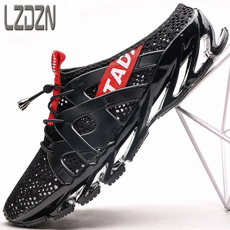 Сандалии мужские и женские Повседневные Дышащие с вырезами полушлепанцы для