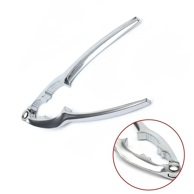 Алюминиевый дробилка грецкого ореха домашний инструмент для раскалывания орехов плоскогубцы открыватель удалитель скорлупы кухонные аксессуары Casse Noisette.