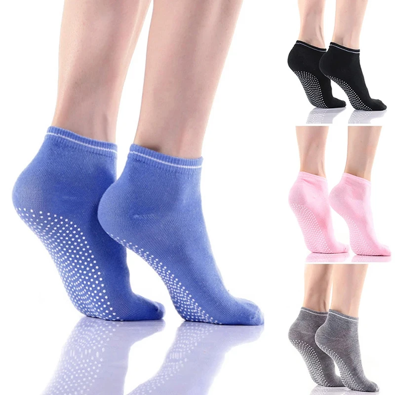 

5Pairs Trampoline Socks Adult & Child Sport Socks Yoga Socks Foot Massage Anti-slip Breathable Home Floor Socks Dance Slippers