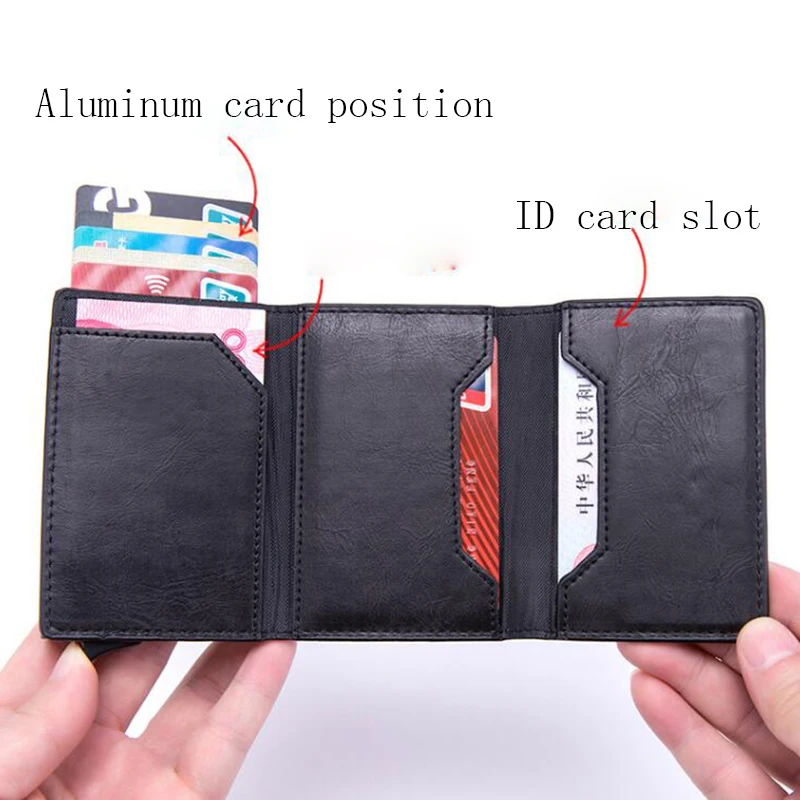 

Винтажный чехол для кредитных карт с RFID-защитой