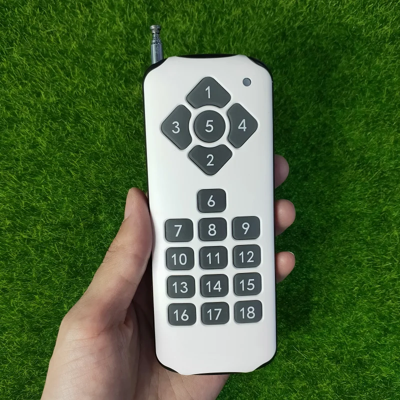 DC 12V 18CH RF Wireless Remote Control Switch System Transmitter + Receiver 315/433.92 MHZ | Электроника