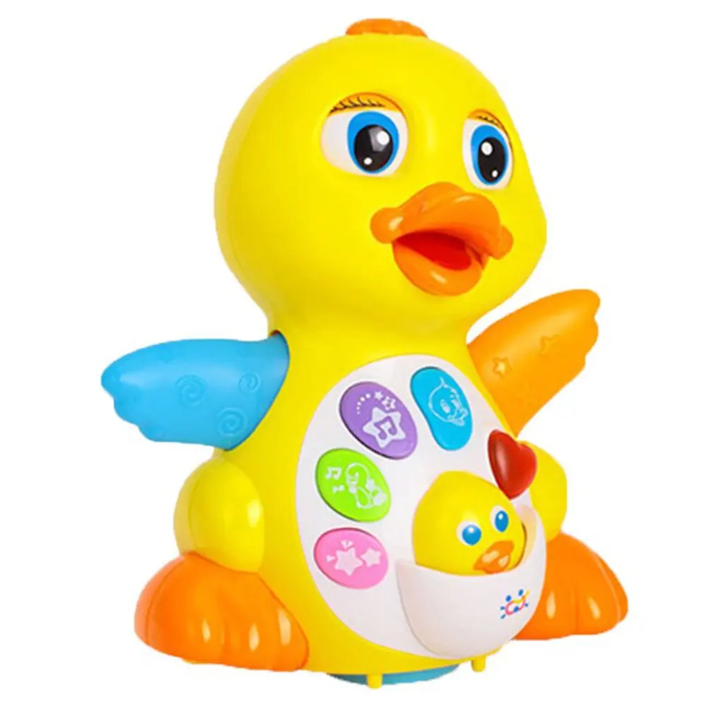 

Baby Toys EQ Flapping Yellow Duck Sing Dancing Infant Music Electrical Universal Toys For Children Kids Early Education