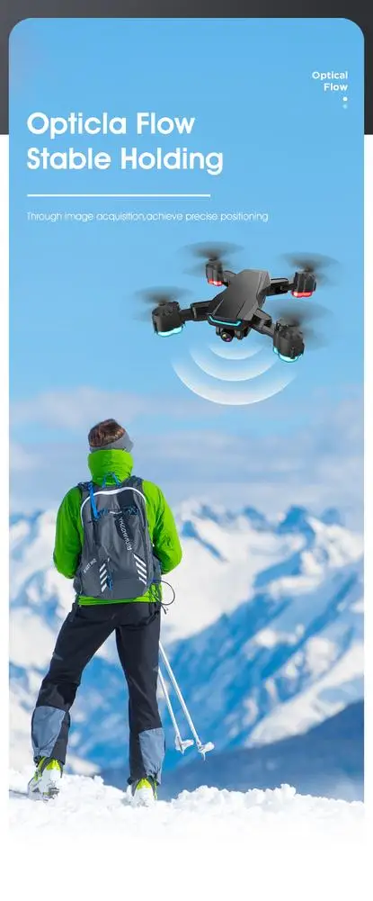 

XD101 Drone 1080P WiFi FPV Drone Height Keeps One-button Return to Quadcopter RC Helicopter Dron Drone