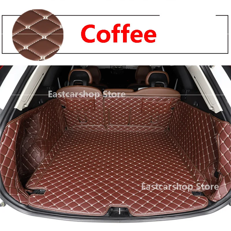 

For Volvo XC60 2021 2020 2019 2018 Car All Surrounded Rear Trunk Mat Cargo Boot Liner Tray Rear Boot Luggage Cover Accessories