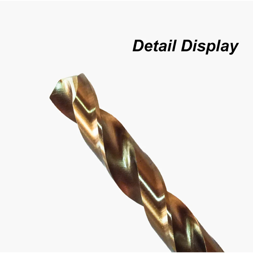 5 шт. высокая твердость кобальта твист сверла hss Co сталь прямой хвостовик диаметр 1