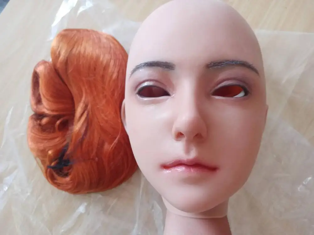 

Респираторная маска для трансвестита Drag Queen, Реалистичная мягкая силиконовая женская маска для маскарада, Хэллоуина, Маска 4G Evila