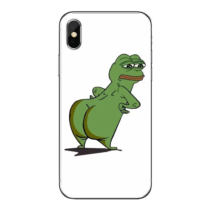 For Xiaomi Redmi 4A S2 Note 3 3S 4 4X 5 Plus 6 7 6A Pro Pocophone F1 Cute Frog Meme Animal funny Soft Transparent Shell Covers |