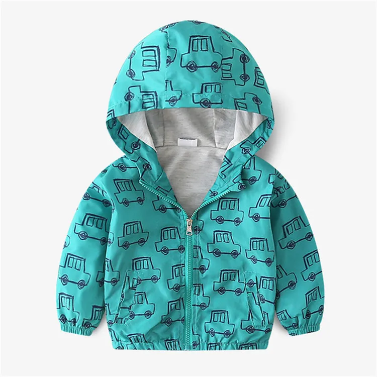 

2020 New Sale Cartoon Animal Print Dinosaur Baby Toddler Tops Kids Zipper Clothes Boys Girl Hoodies Sweatshirts Hooded Boy Top