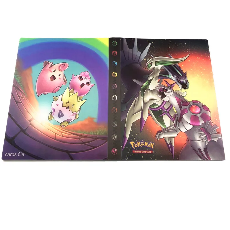 240 шт держатель Pokemones альбом для коллекции карт Pokemones и некоторые варианты GX MEGA EX card - Цвет: NEW 24