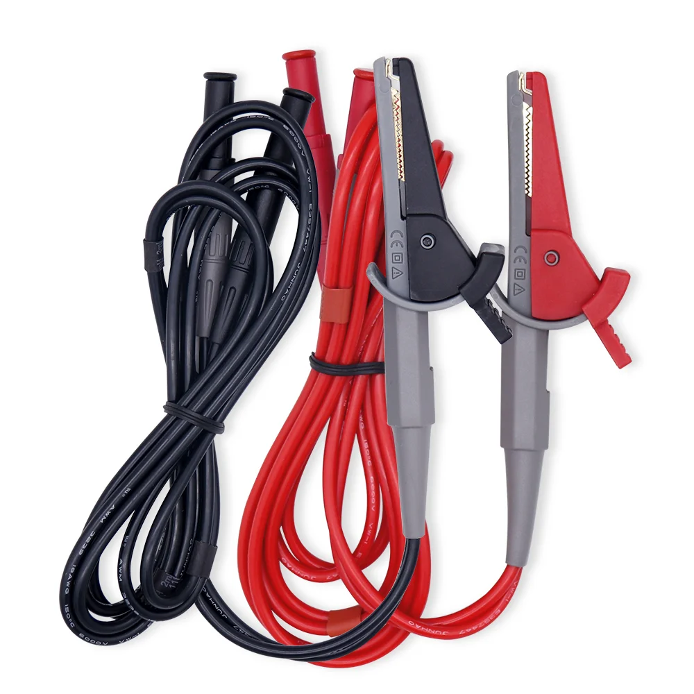 

ZB-LC02 Thermal Insulation Test Probe Multimeter Test Leads Test Lead Extension Alligator Clip