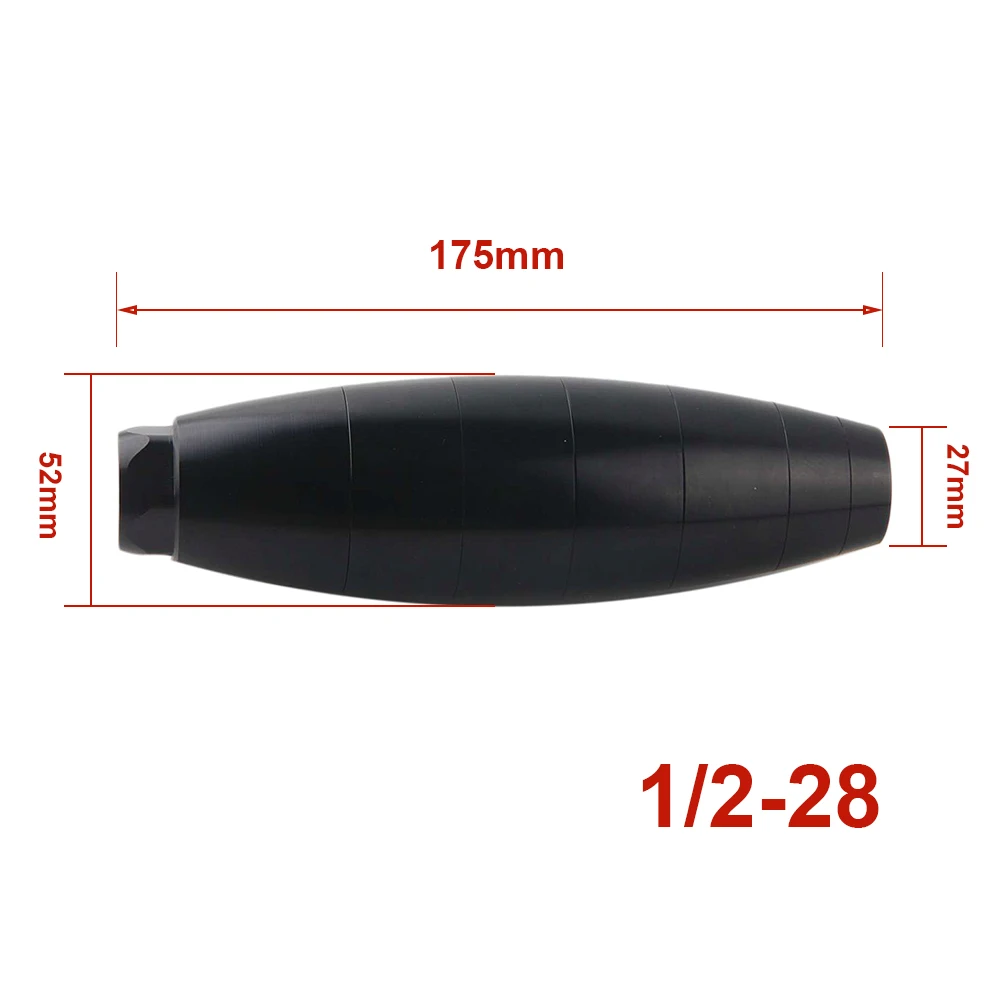 Большой корпус 6 9 ''L 2 ''OD Алюминий 7075 модульная ловушка для растворителей