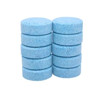 10 pcs new solid wiper fine effervescent tablet window cleaning car windshield glass desktop construction mirror mirror cleaner