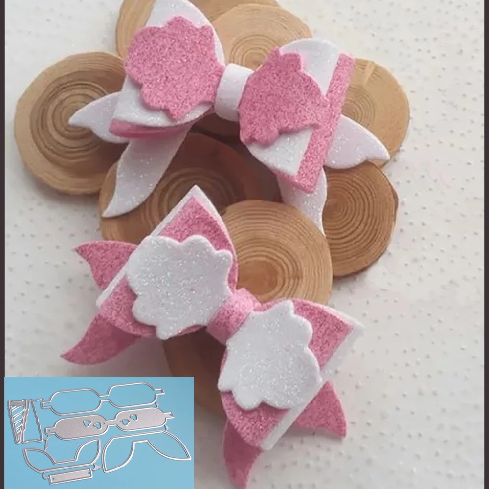 

Exquisite bow tie, box lace metal cutting template, handicraft paper template, scrapbook, card processing, embossed folder