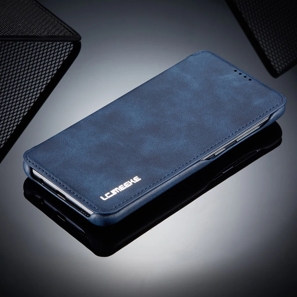 Роскошный чехол Fundas для samsung Galaxy A50 70 Note10 S9 S8 S10 Plus S10e, подставка для телефона, откидной кожаный чехол s Note8 S7 Edge, задняя крышка