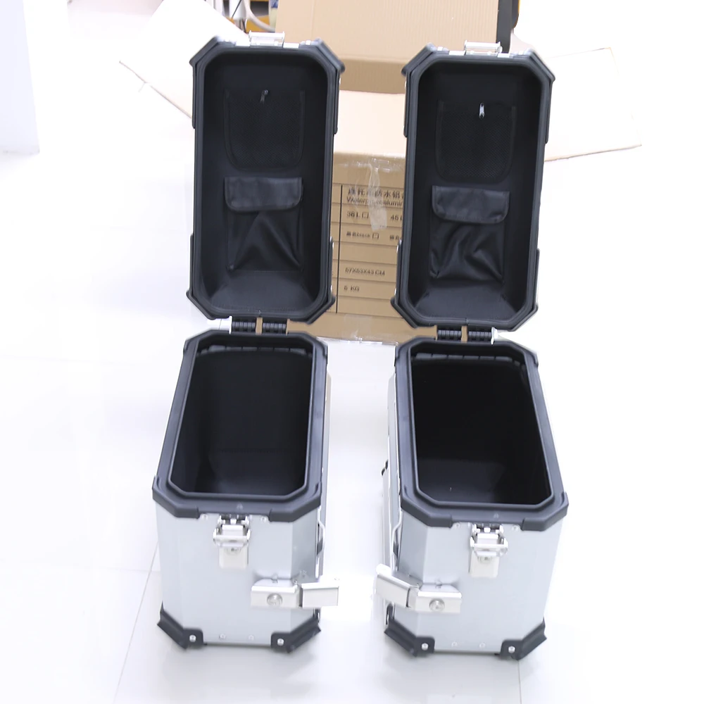 36 л Универсальный Багажник мотоцикла задний багажник хранилище для верхний ящик