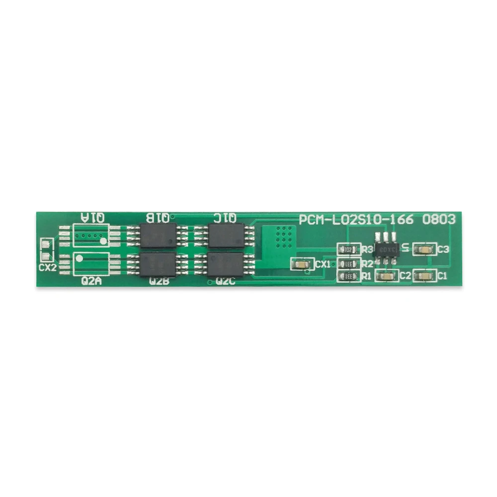 PCM-L02S10-166 (LI-2S10A) заказной PCM BMS модуль цепи защиты для литий-ионного литий-полимерного аккумулятора