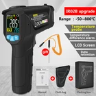 Инфракрасный термометр MESTEK IR02B, Бесконтактный цифровой термометр, пирометр, ИК лазерный измеритель температуры, пистолет-50  800C