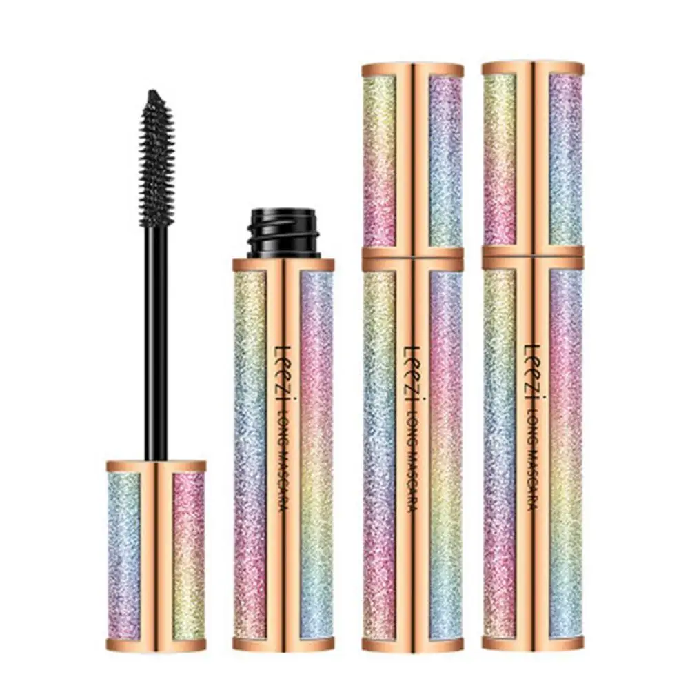 

The New Vivid Mascara Eye Lashes Curling 4D Silk Fiber Lashes Thick Lengthening Waterproof Extension Makeup Cosmetics Eyeliner