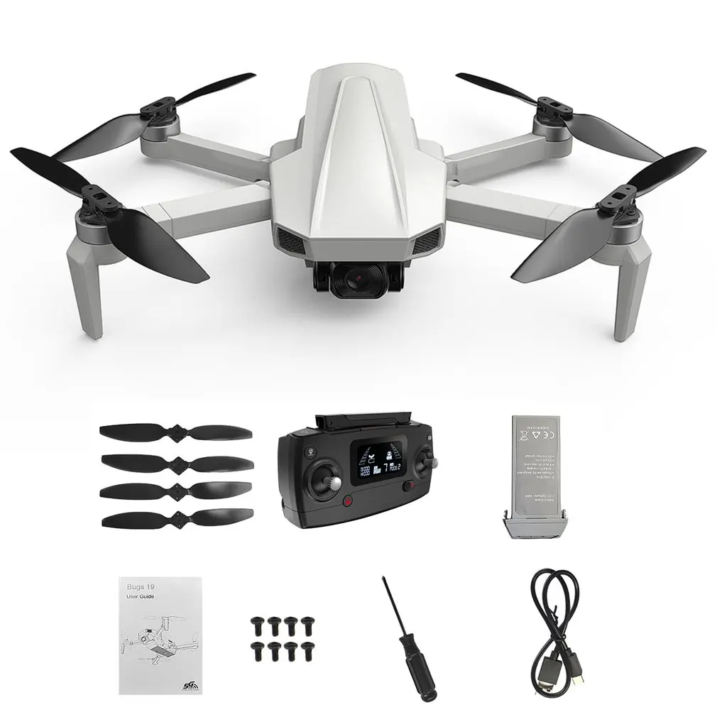 

B19 Remote Control Drone 22 Minutes Long Battery Life Brushless Motor Optical Flow Positioning 5G WIFI Image Transmission