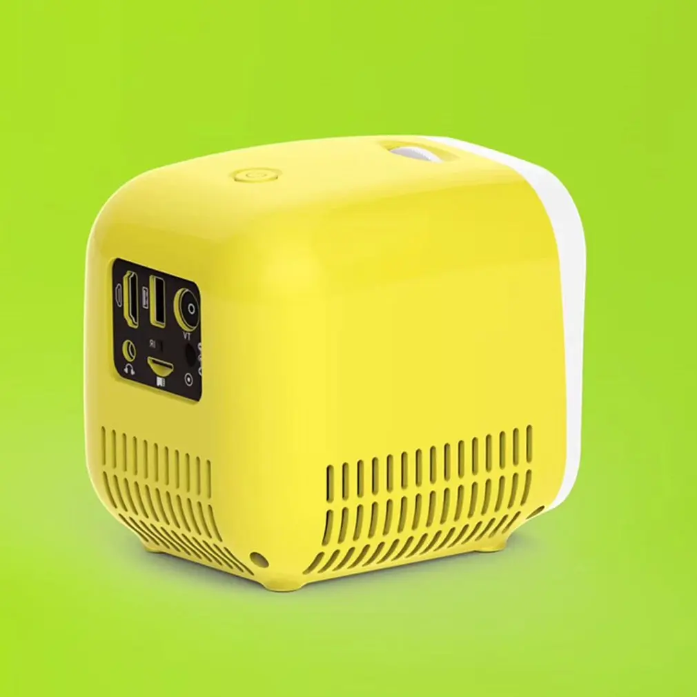 Мини-проектор L1 детский портативный с поддержкой Wi-Fi и USB 1080P | Компьютеры офис
