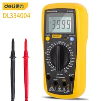 deli dl334004 handheld multimeter digital multimeter manual range overload protection maximum display 3999 lntelligent anti burn