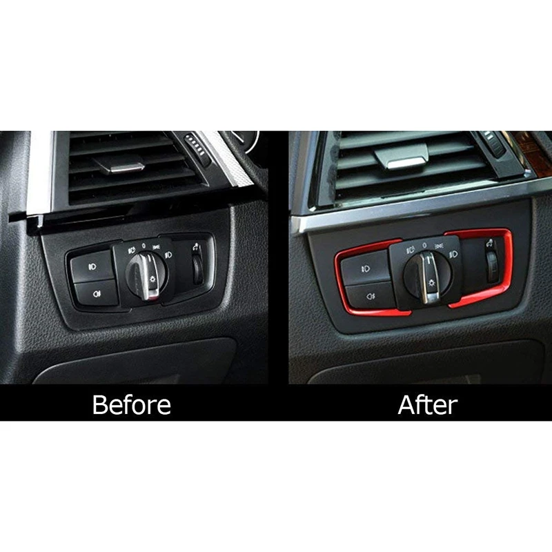 Комплект из 2 предметов красный автоматического включения света фар окружающие