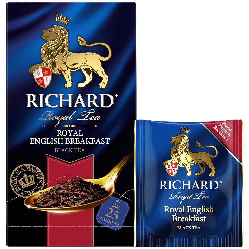 Чай Richard &quotRoyal English Вreakfast&quot черный 25 сашет |