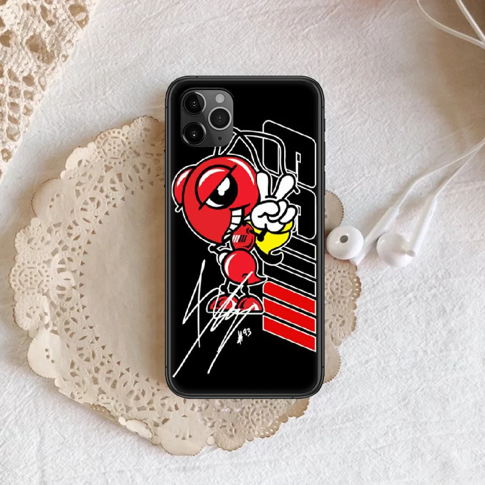 

Marquez 93 Phone Case Cover Hull For iphone 5 5s se 2020 6 6s 7 8 12 mini plus X XS XR 11 PRO MAX black Etui Trend Cover Fashion