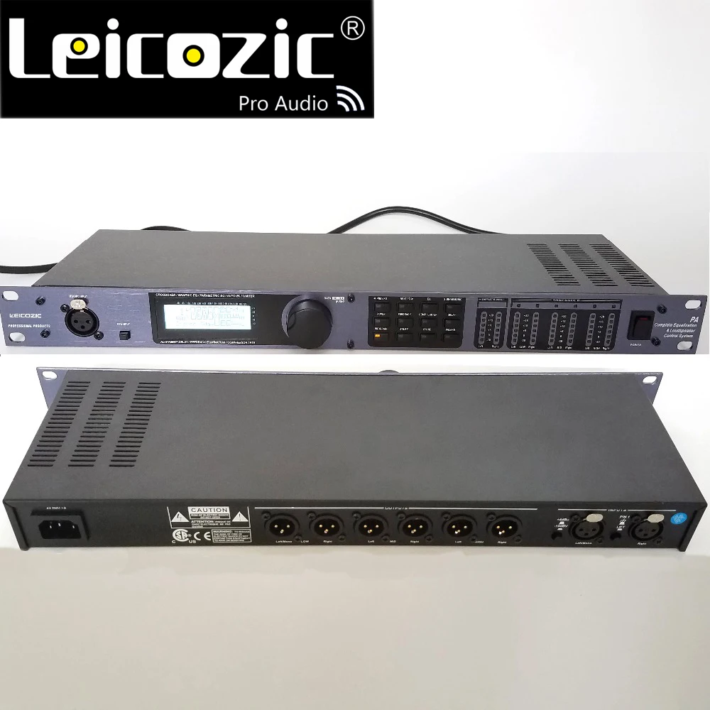 Leicozic PA 2in6out подставка для драйвера профессиональный аудио динамик