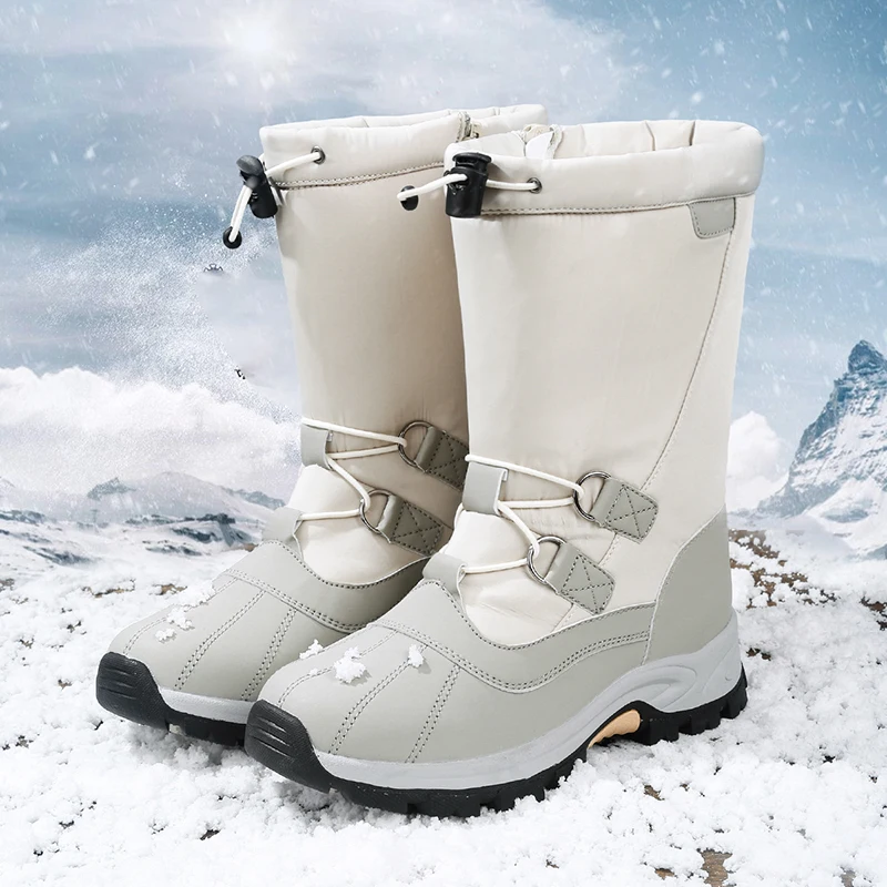 TUINANLE Snow Boots Women Warm Plush 