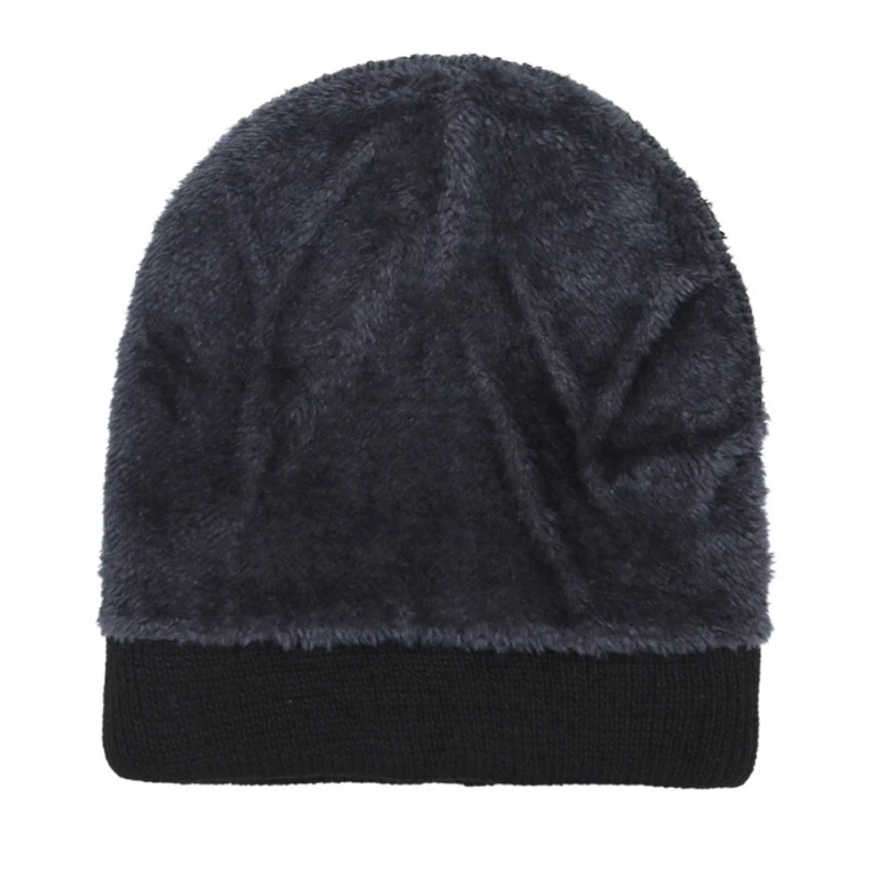 Стрейч трикотажные Skullies Bonnet модная шапочка с плюшевой подкладкой для сноуборда