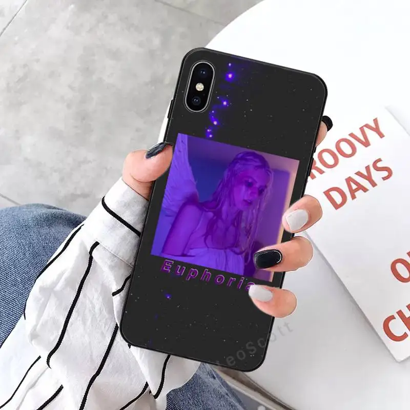 

American TV Series Euphoria Phone Case for iPhone 11 12 mini pro XS MAX 8 7 6 6S Plus X 5S SE 2020 XR