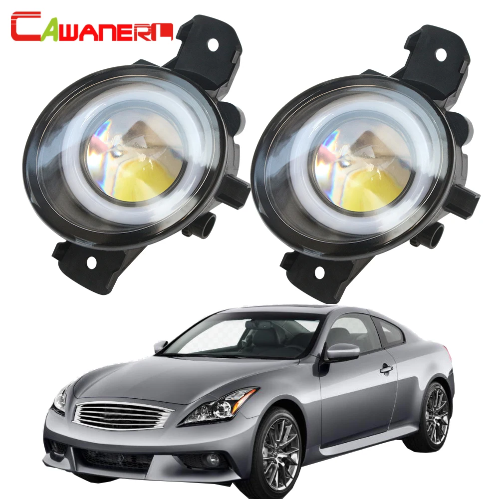 Cawanerl для Infiniti G37 2010 2011 автомобиля H11 светодиодный лампы Противотуманные фары