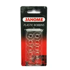 Пластиковые шпули JANOME x10 в упаковке для всех моделей домашнего использования Janome 200122005