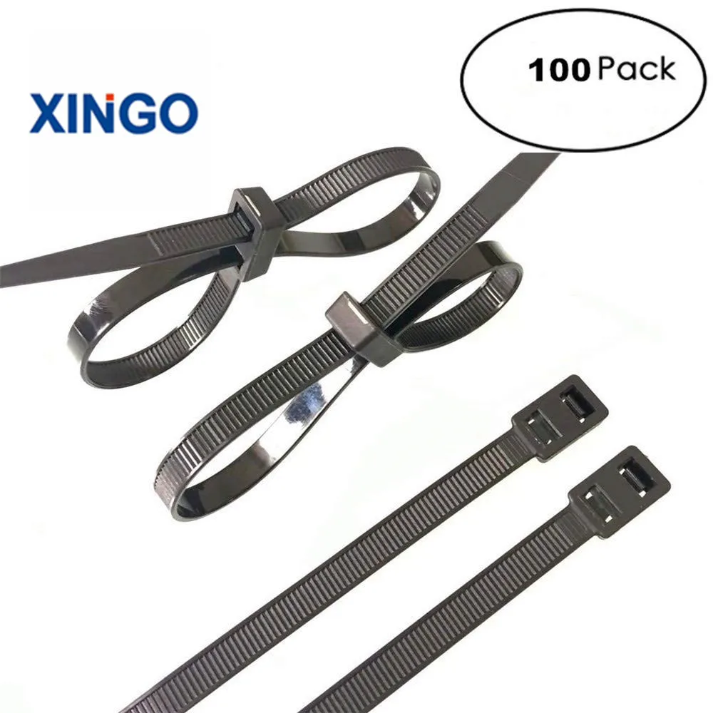 Xingo 8 дюймов и 12 сверхмощные застежки молнии уникальные двойные